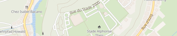 Karte Stade Alphonse Theis Hesperingen