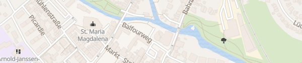 Karte Balfourweg Goch