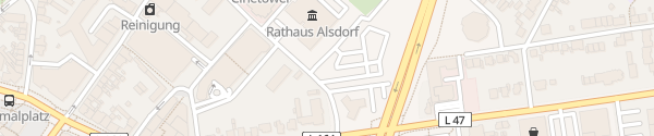 Karte Rathaus Alsdorf