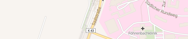Karte Bahnhof Bedburg-Hau