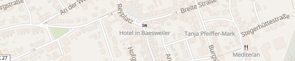 Karte HIB Hotel Baesweiler
