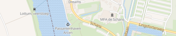 Karte Parkplatz Schans Arcen