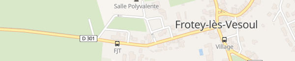 Karte Rue Auguste Guyard Frotey-lès-Vesoul