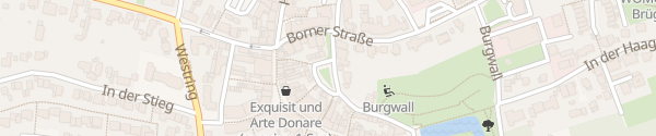 Karte Burgweiherplatz Brüggen