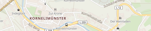 Karte Korneliusstraße Aachen