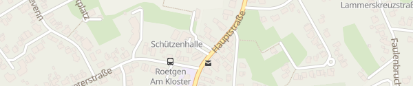 Karte Hauptstraße Roetgen