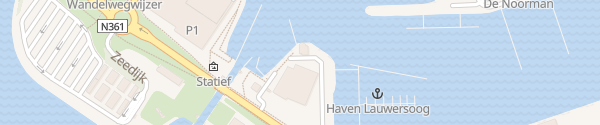 Karte Haven Lauwersoog