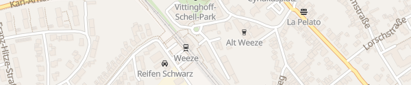 Karte Bahnhof Weeze Weeze