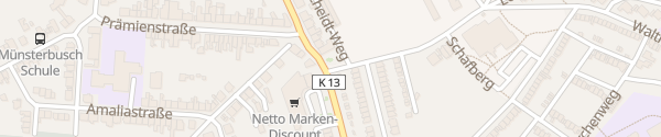 Karte Parkplatz Pfarrer-Karl-Scheid-Weg Stolberg