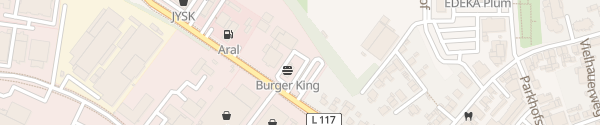 Karte Burger King Hückelhoven