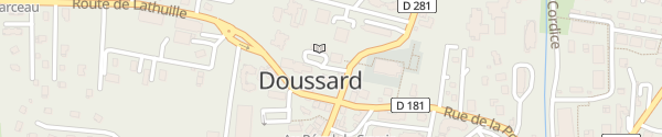 Karte Mairie Doussard