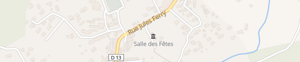 Karte Rue Jules Ferry Cabasse