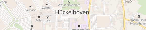 Karte Rathaus Hückelhoven