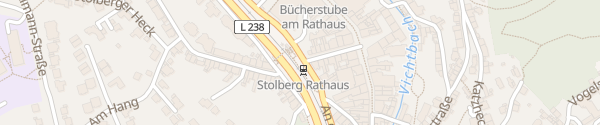 Karte Haltestelle Stolberg-Rathaus Stolberg
