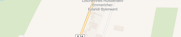 Karte Alte Schule Huisberden Bedburg-Hau