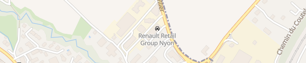 Karte Renault Niederlassung Nyon