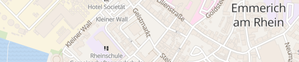 Karte Geistmarkt Emmerich am Rhein
