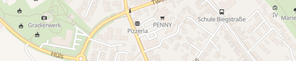 Karte Penny Kevelaer