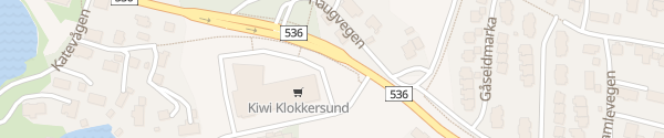Karte Kiwi Klokkersund Ålesund