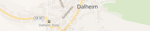 Karte Administration Communale de Dalheim Dalheim