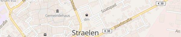 Karte Rathaus Straelen