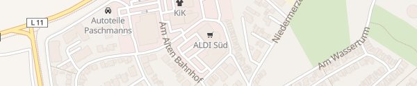 Karte ALDI Süd Aldenhoven