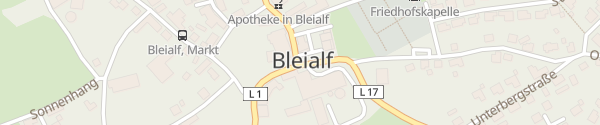 Karte Gemeindeverwaltung Bleialf