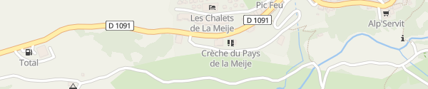 Karte La Coinchette La Grave