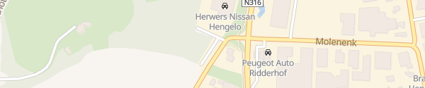 Karte Nissan Autohaus Herwers Hengelo