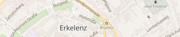 Karte Burgparkplatz Erkelenz