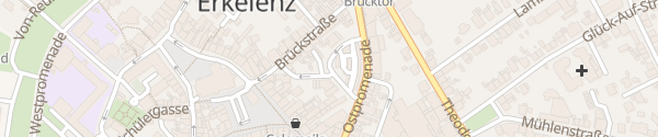 Karte Ostpromenade Erkelenz