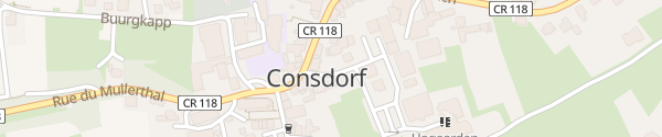 Karte Gemeindeverwaltung Consdorf