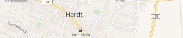 Karte Hardter Markt Mönchengladbach