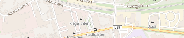 Karte ALDI Süd Viersener Straße Viersen