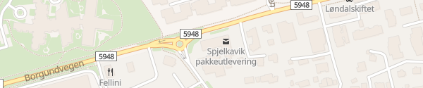 Karte Esso Spjelkavik Ålesund