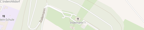 Karte Parkplatz Indemann Inden