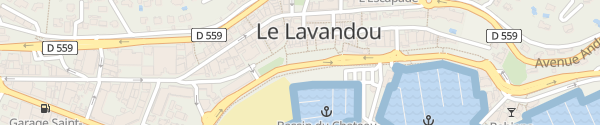 Karte Quai Gabriel Péri Le Lavandou