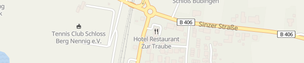 Karte Hotel Zur Traube Perl-Nennig