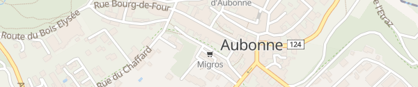 Karte Rue Des Fossés-Dessous Aubonne