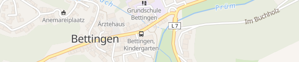 Karte Maximinstraße Bettingen