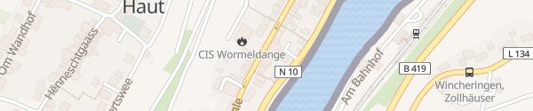 Karte Administration Communale Wormeldange