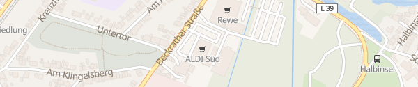 Karte ALDI Süd Wickrath Mönchengladbach