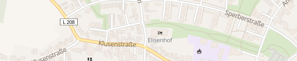 Karte Hotel Elisenhof Mönchengladbach