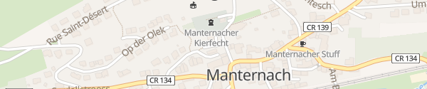 Karte Mairie Manternach