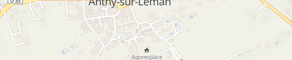 Karte Rue de la Tiolettaz Anthy-sur-Léman