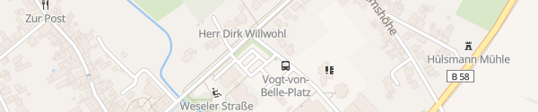 Karte Vogt-von-Belle-Platz Issum