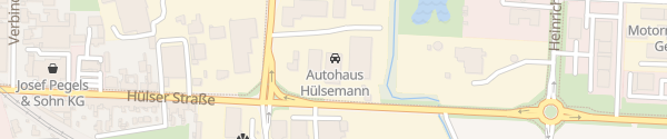 Karte Autohaus Scharfenberg Kempen