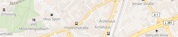 Karte Lüpertzender Straße Mönchengladbach