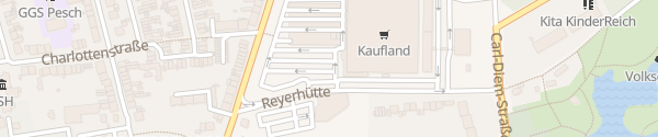 Karte Kaufland Reyerhütte Mönchengladbach