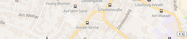 Karte Kirchplatz Willich
